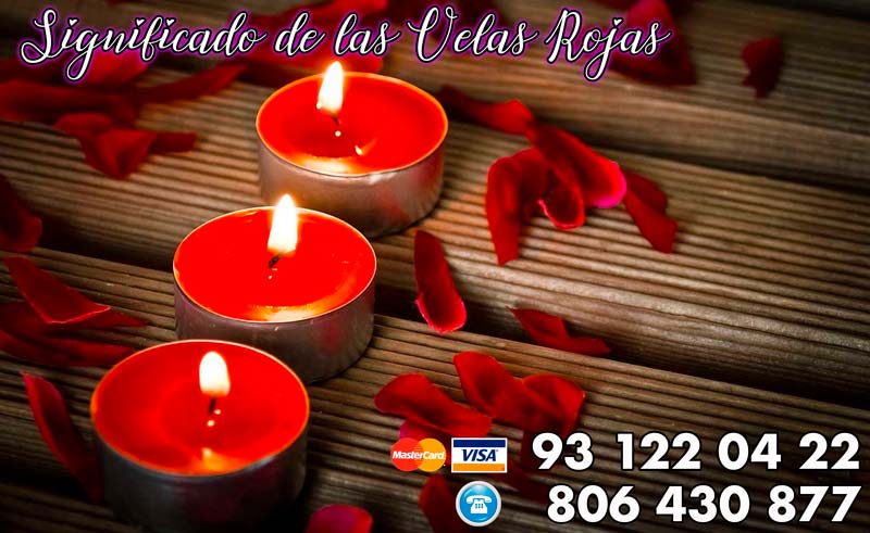 significado de las velas rojas para rituales